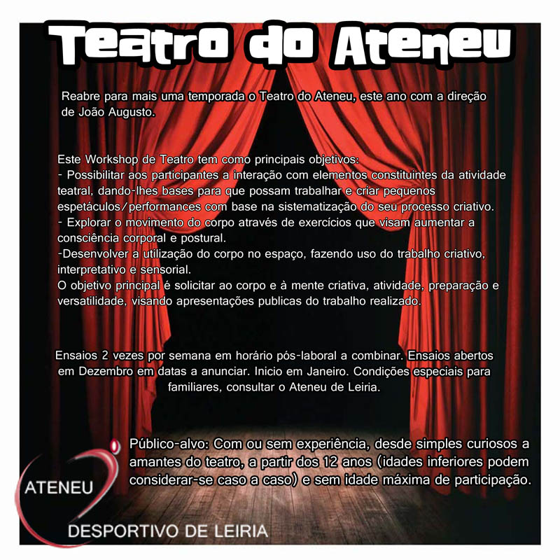 Teatro do ateneu de leiria